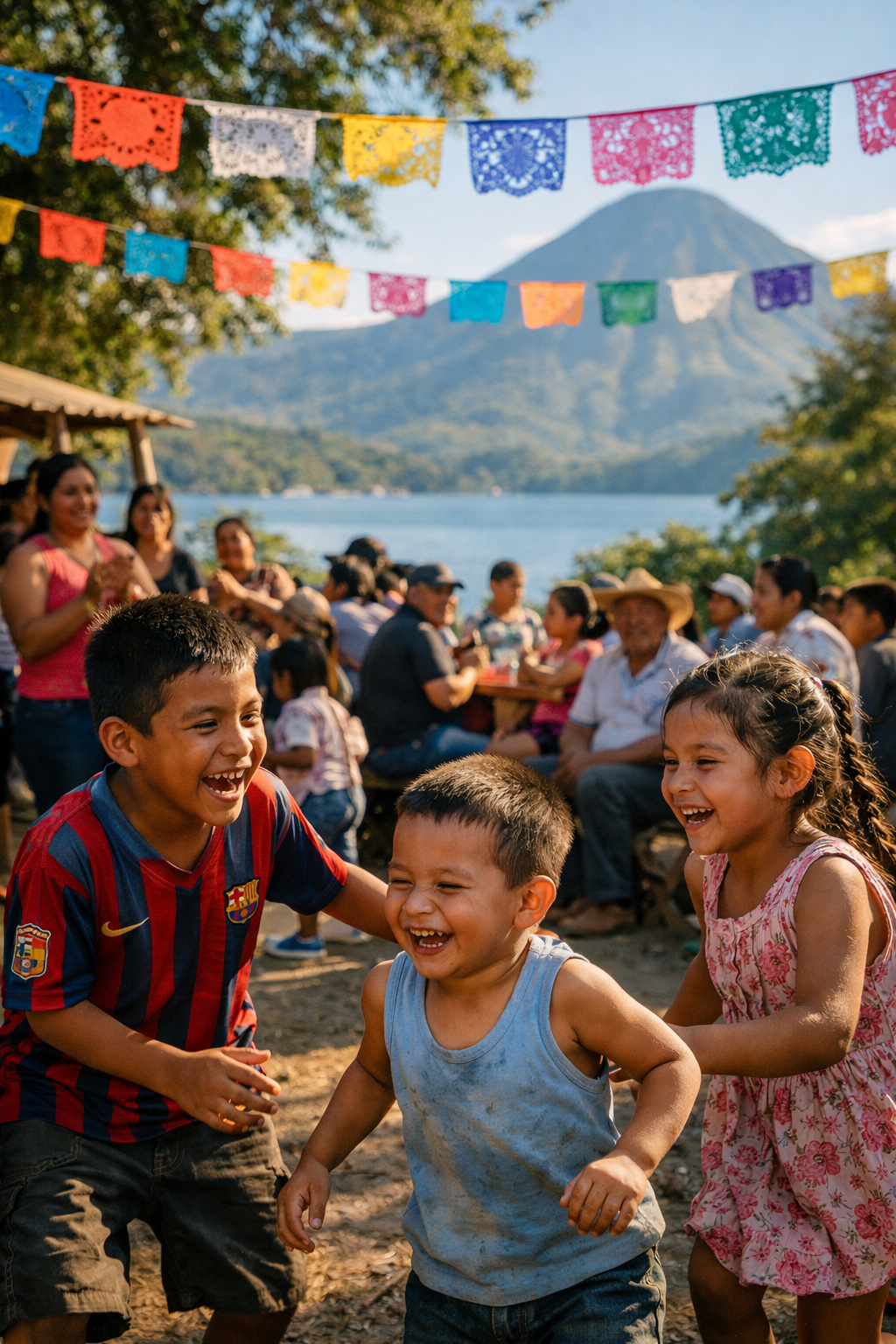 Celebration in Cantón Plan de la Laguna