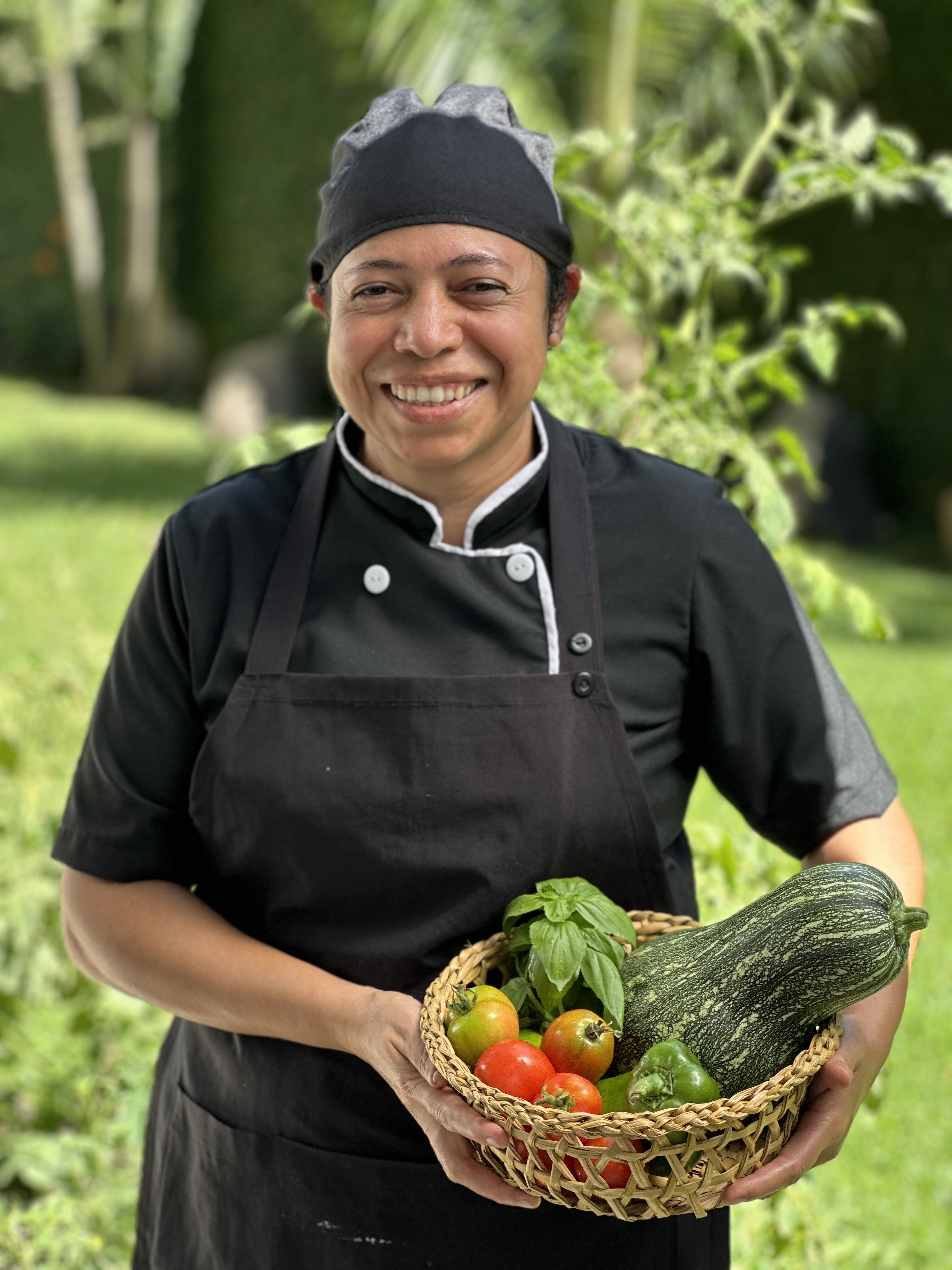 Organic produce from Equinoccio farm